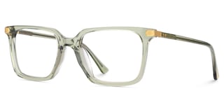 Goveo Rectangle Green Glasses2