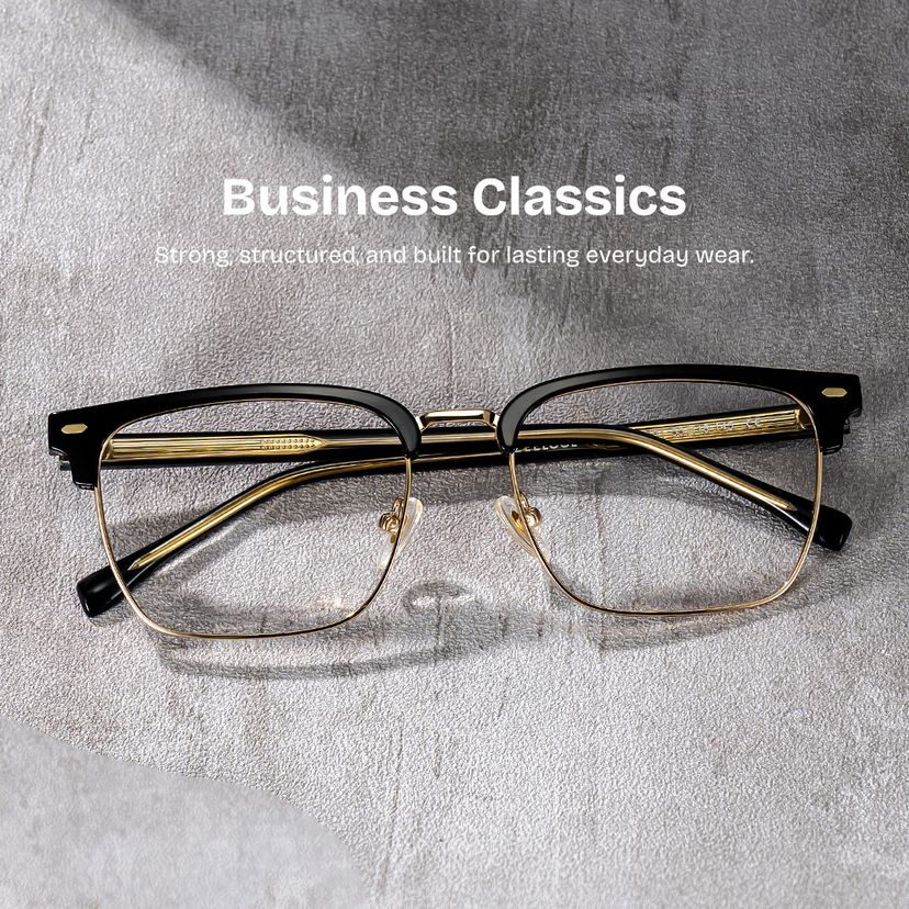 Braidsby Browline Clear Glasses