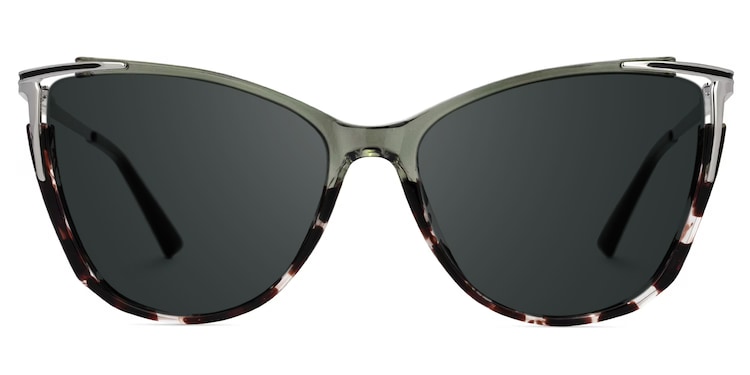 Yomary Cateye Two-Tone Glasses