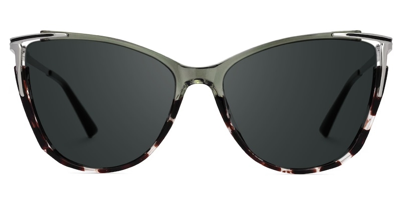 Yomary Cateye Two-Tone Glasses