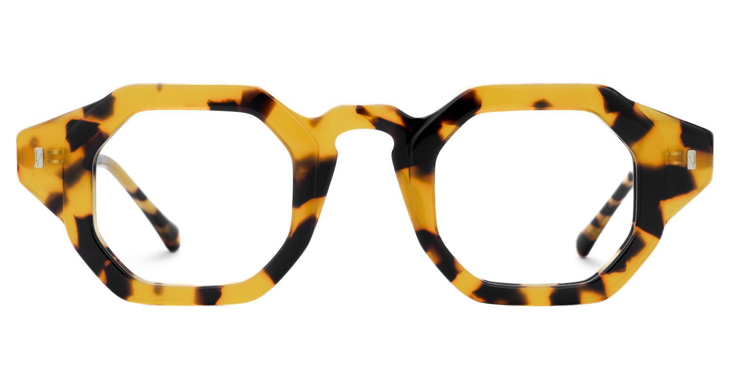 Buy Tortoise Hexagon Shape Spectacles Online | Zeelool0