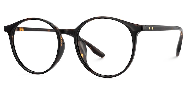 Blanco Round Tortoise Glasses