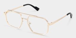 Autumn Aviator Gold Glasses3