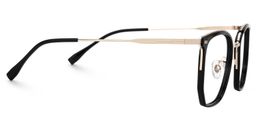 Roque Geometric Black Glasses2