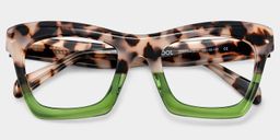 Benitez Two-Tone Square Glasses2