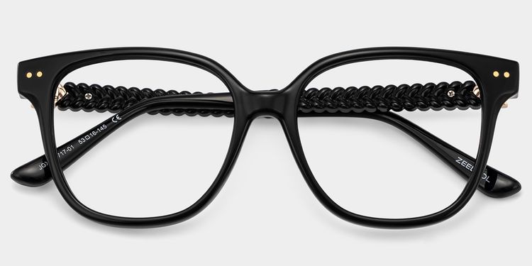 Clara Black Cat eye Glasses