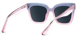 Minguela Square Gray Pink Sunglasses4