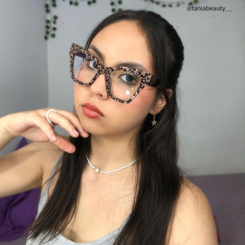 Ansyah Cateye Leopard Glasses7