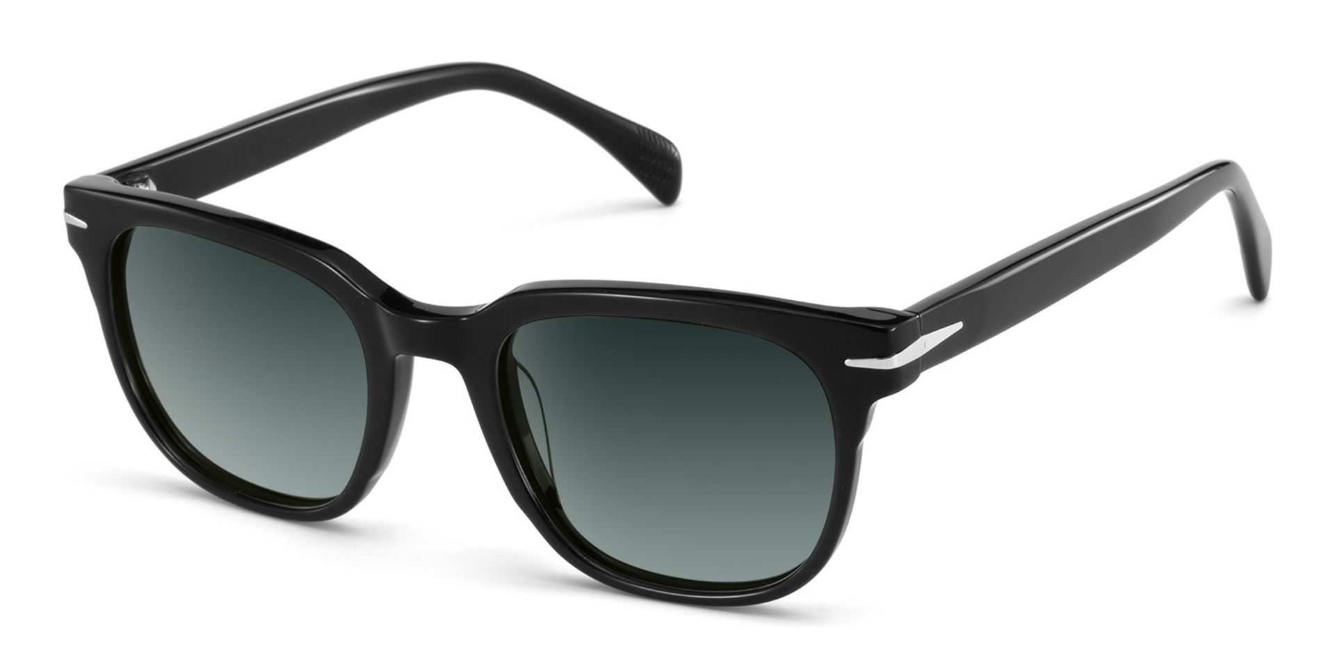 Rocco Rectangle Polarized Sunglasses in Acetate Material2
