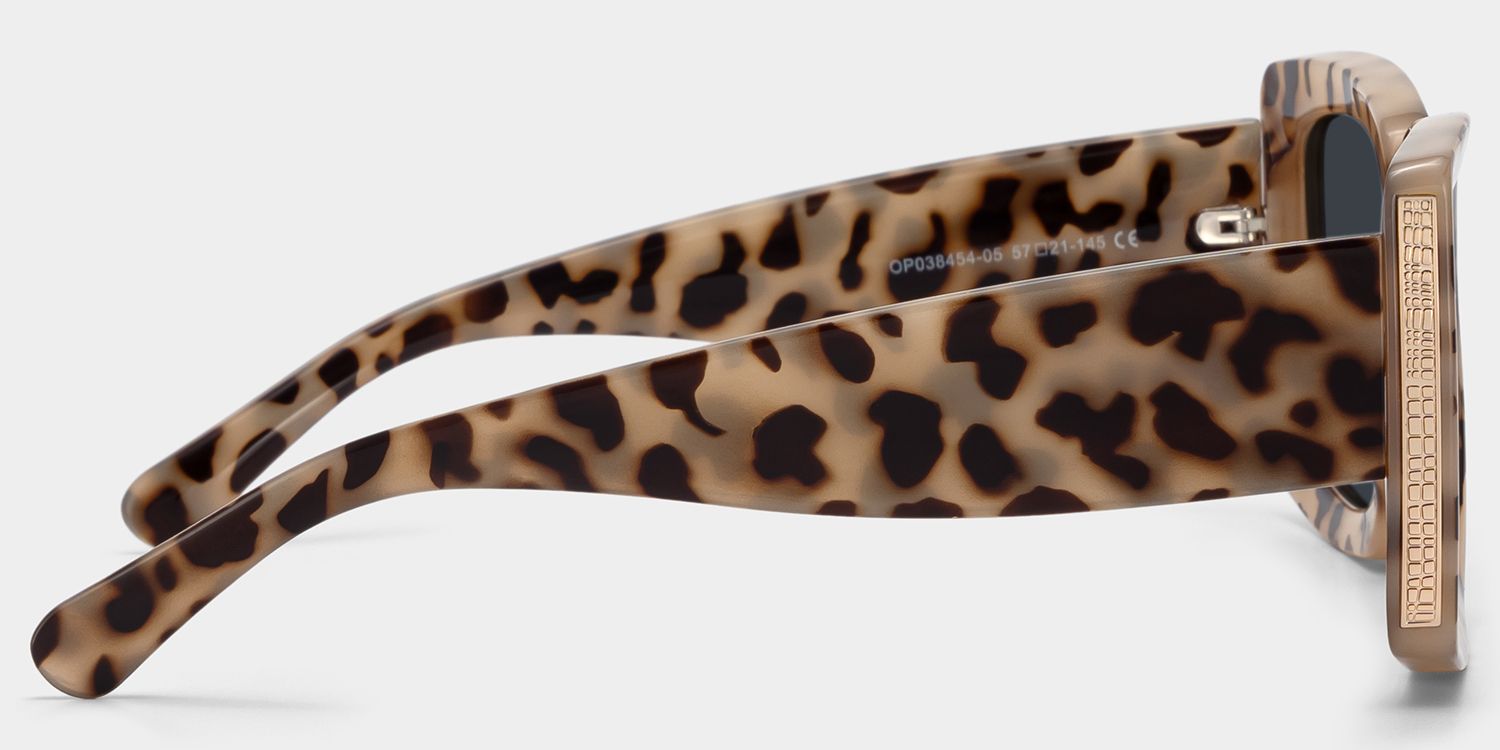 Yael Light-Tortoise Square Sunglasses to Frame Your Face | ZEELOOL3
