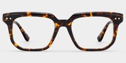 Michael Square Tortoise Glasses1