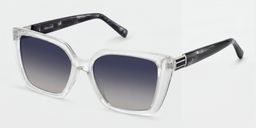 Emery Clear Square Sunglasses2