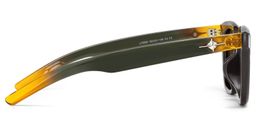 Lyric Black Rectangle Sunglasses4