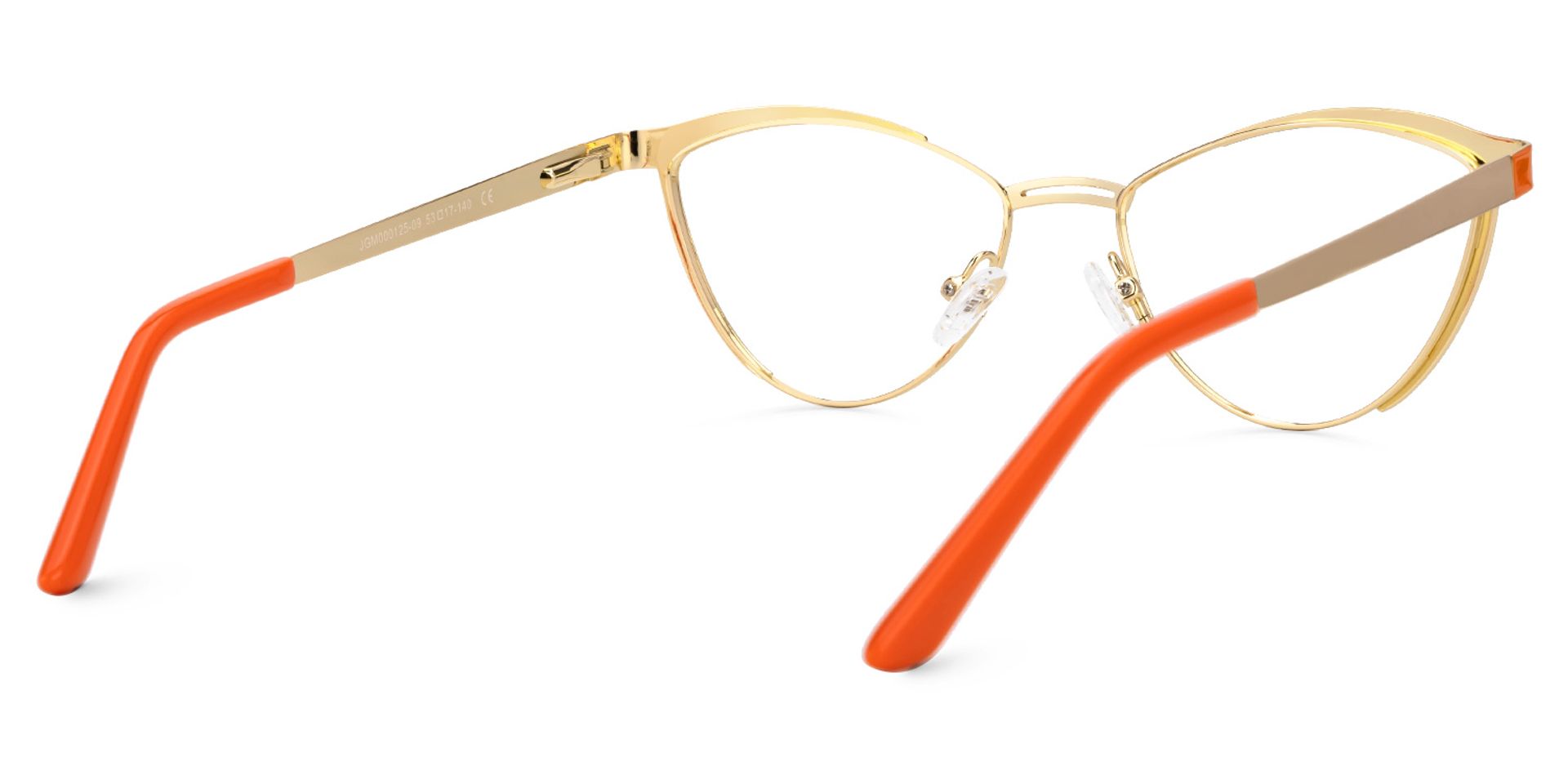 New Orange Color for Sydney Metal Eyeglasses  | Zeelool Optical3