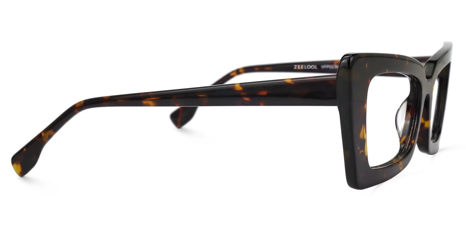 Newell Rectangle Tortoise Glasses2