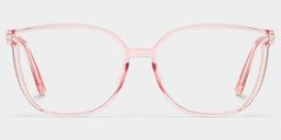Rodz Square Flesh Pink Glasses1