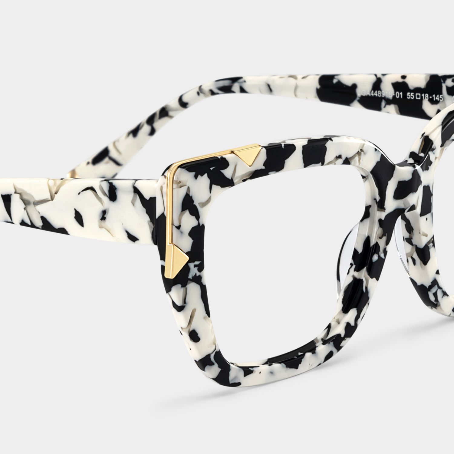 Dax Square cow print Frame Eyeglasses for Women| ZEELOOL5