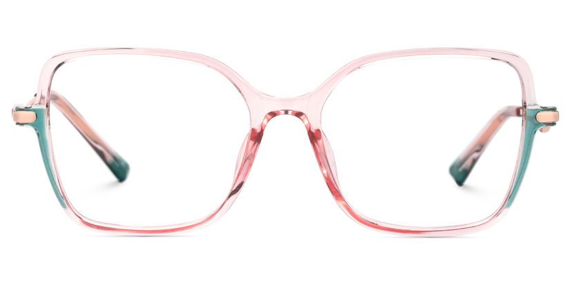 Rendon Square Pink Glasses