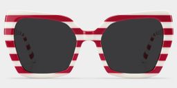 Pavia Red Butterfly Sunglasses0
