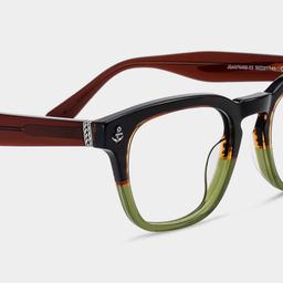 Pierce Two-tone Round Glasses5
