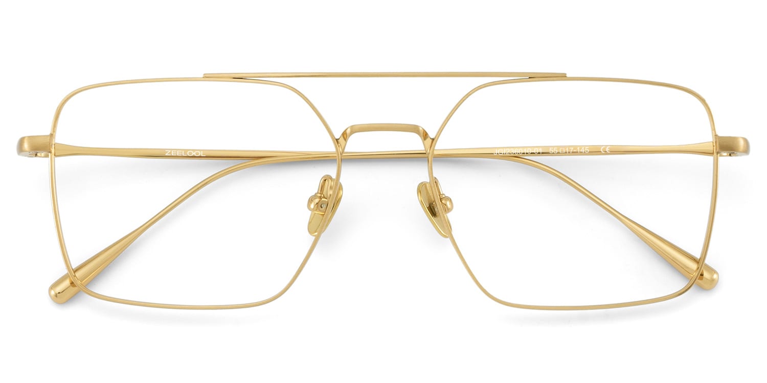 Jensen Aviator Gold Glasses