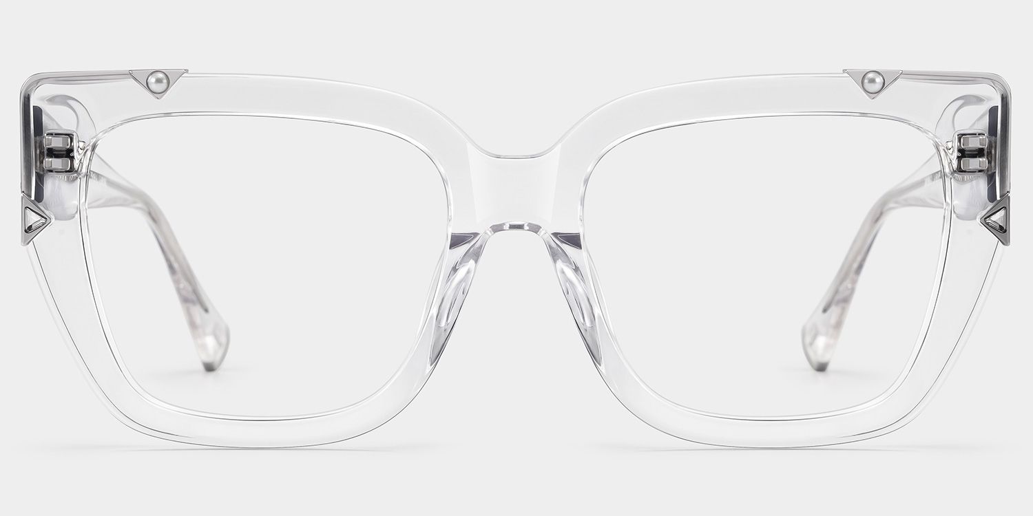 Marilyn Clear Butterfly Frame Designer Glasses | ZEELOOL x Prabal