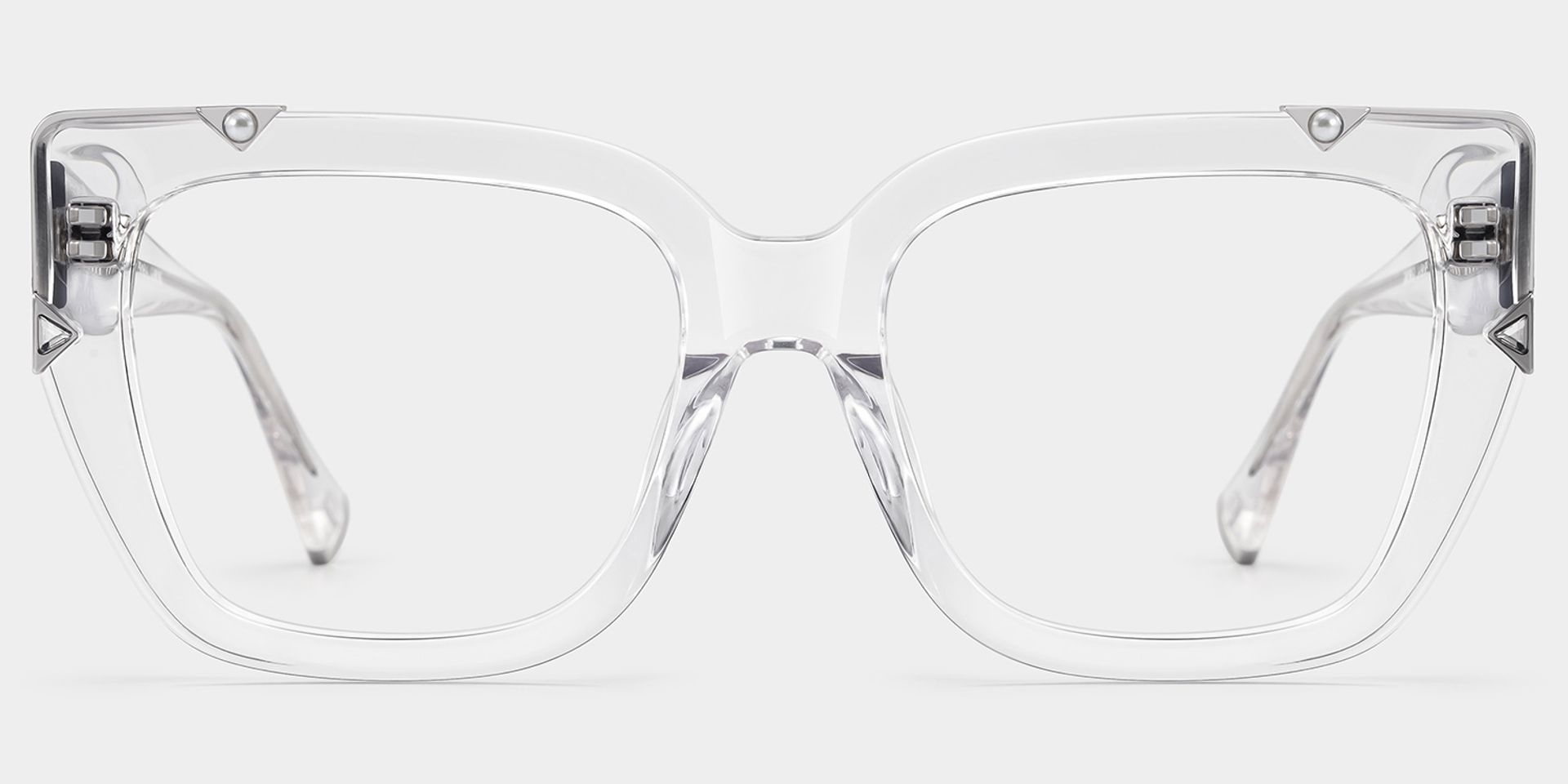 Marilyn Clear Butterfly Frame Designer Glasses | ZEELOOL x Prabal Gurung1