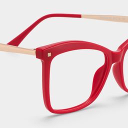 Isaebella Butterfly Red Glasses4