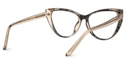 Tarun Cateye Beige Glasses3