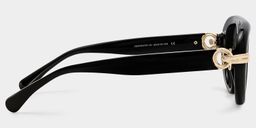 Aveline Black Aviator Glasses3