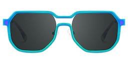 Hype Geometric Iridescent Glasses1