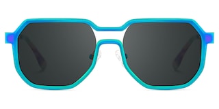 Hype Geometric Iridescent Glasses1