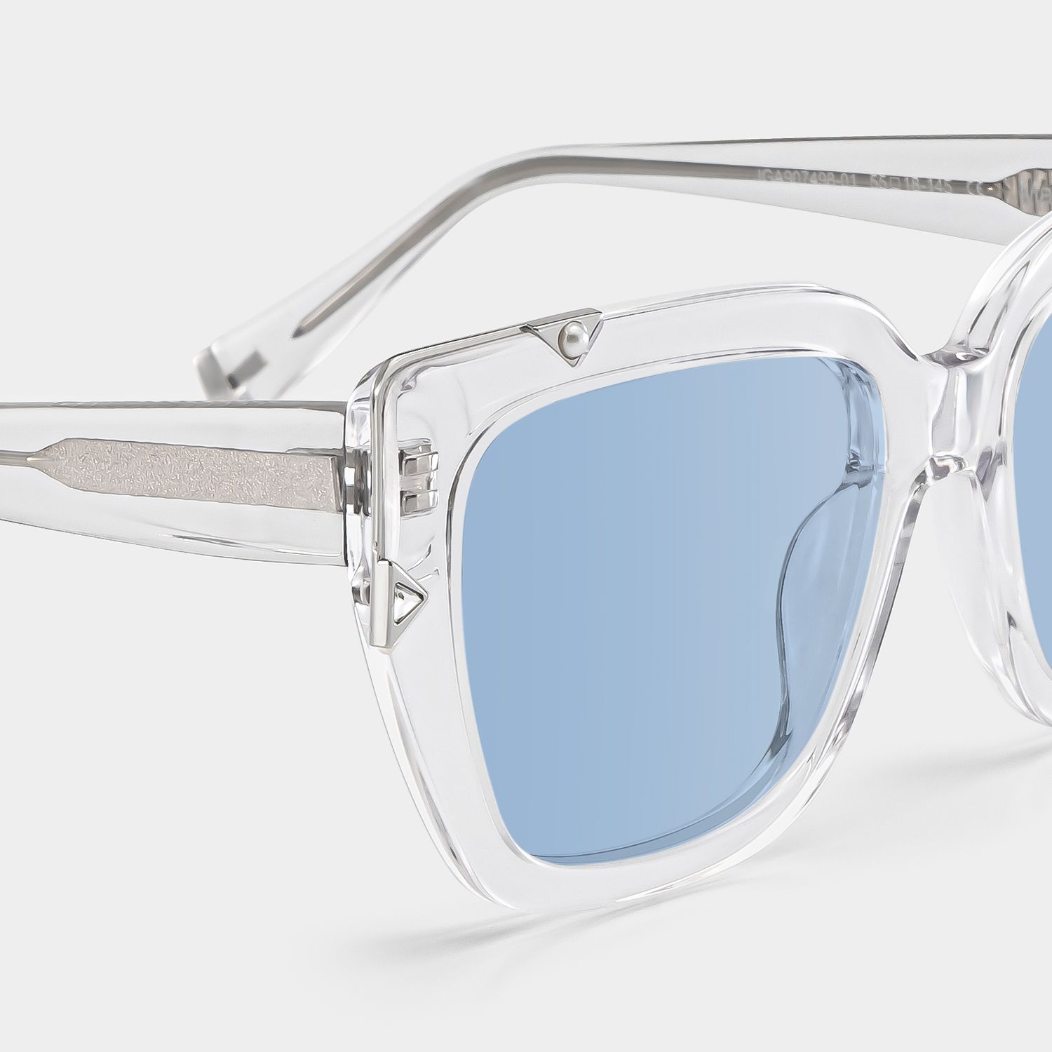 Marilyn Clear Butterfly Polarized Sunglasses for Driving | ZEELOOL5