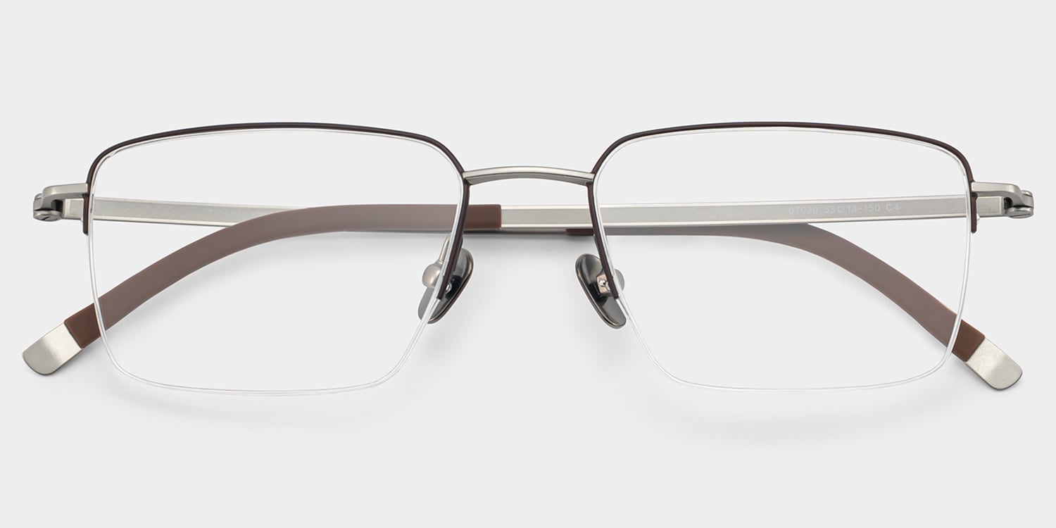 Carson Rectangle Black Glasses