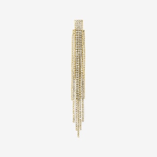 Stylish Tassel Gold Silver Needle Earrings2