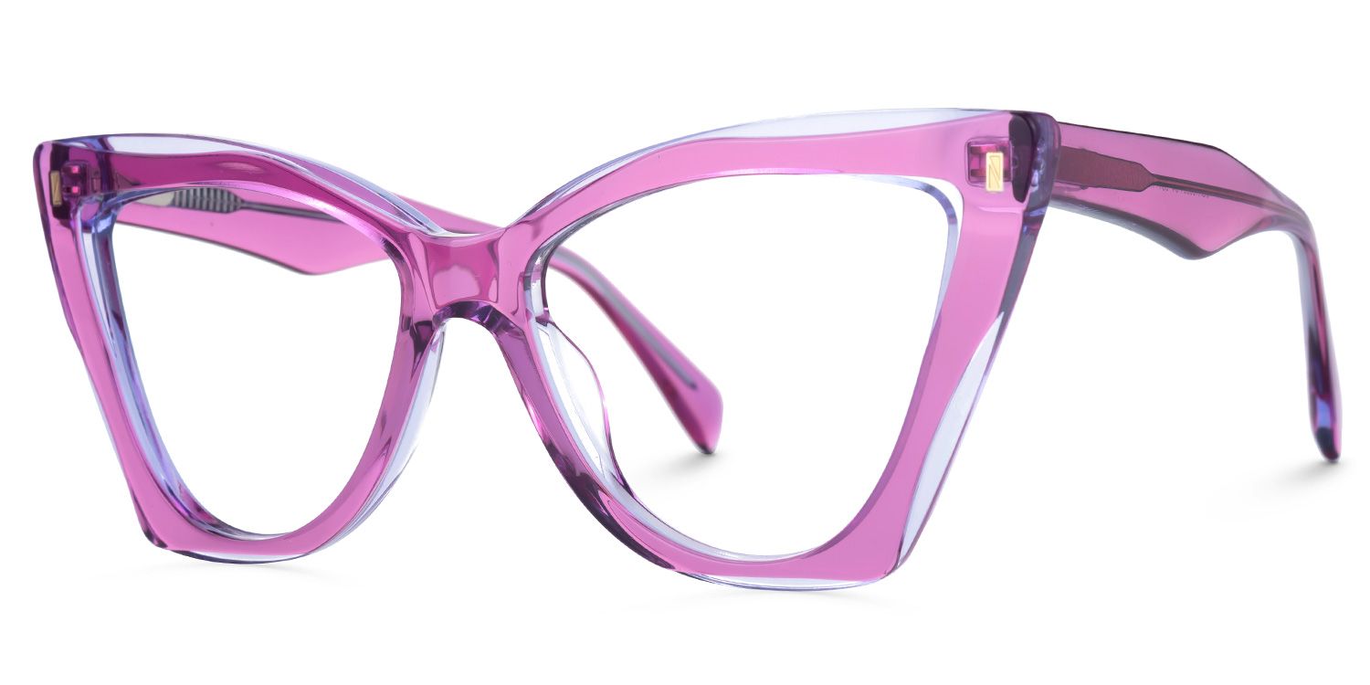 Cateye Kimbers White Glasses deals -Zeelool Glasses1