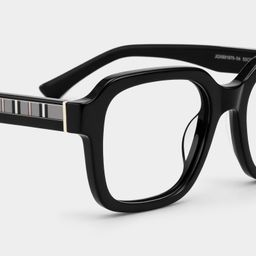 Parker Black Square Glasses5