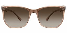 Libby Geometric Brown Glasses0