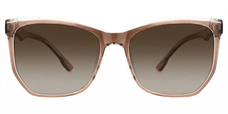 Libby Geometric Brown Glasses