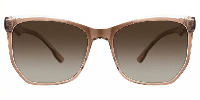 Libby Geometric Brown Glasses