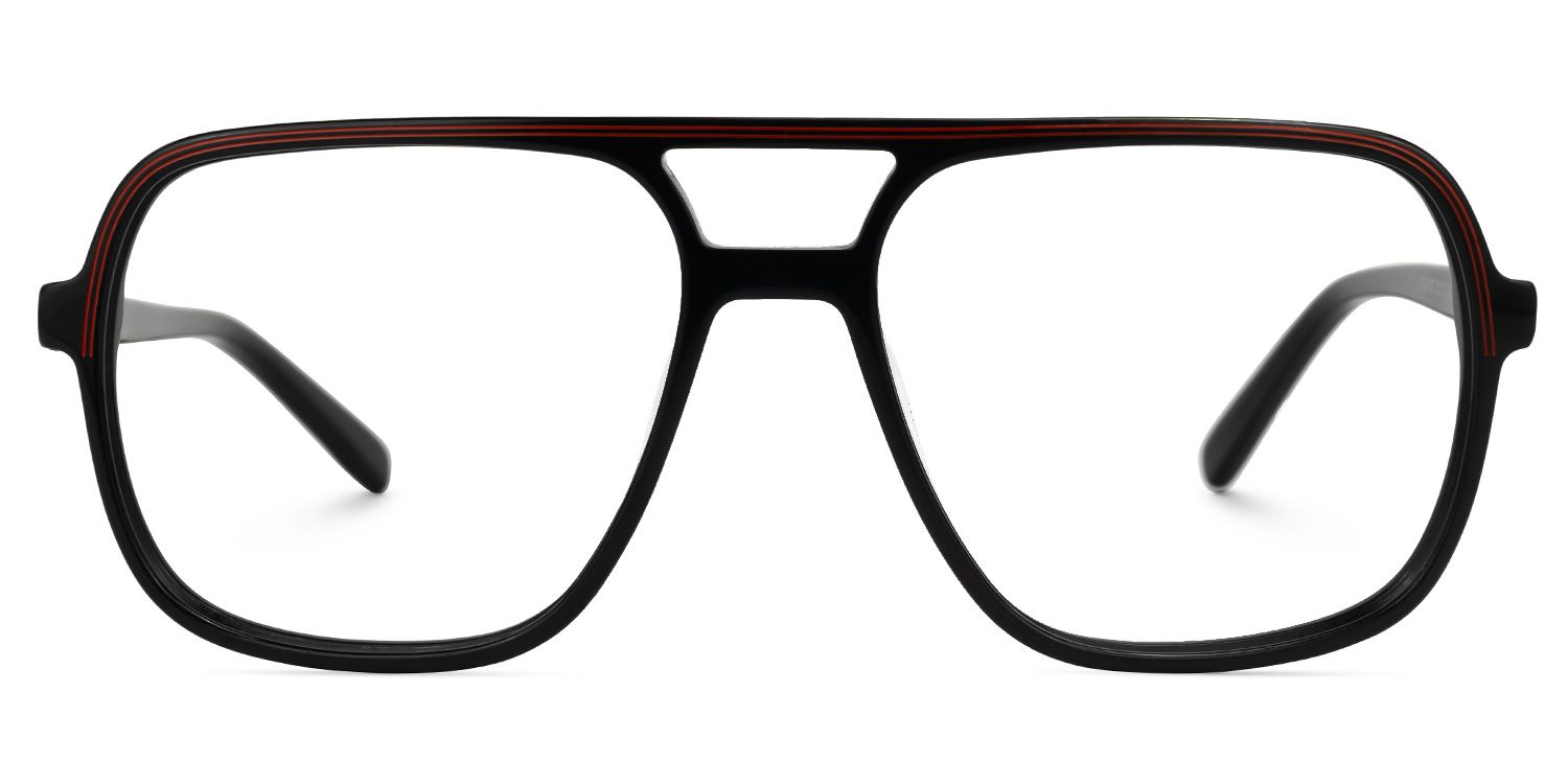Aviator Moud Black Glasses deals -Zeelool Glasses0
