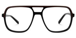 Moud Aviator Black Glasses0