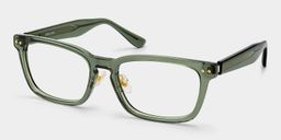 Buzz Green Rectangle Glasses3