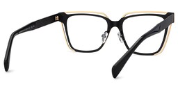 Diorney Rectangle Black Glasses5