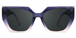 Sileidy Geometric Purple-Pink Glasses0
