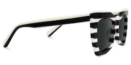 Bernita Geometric Black-White Glasses2