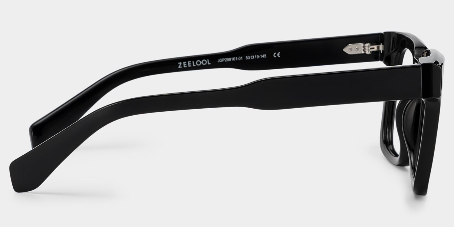 Square Katia Gray Color Frame Glasses | Zeelool3