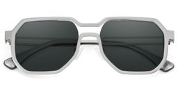Hype Geometric Silver Glasses2