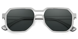 Hype Geometric Silver Glasses2