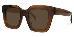 Trinity Tawny Square Sunglasses1